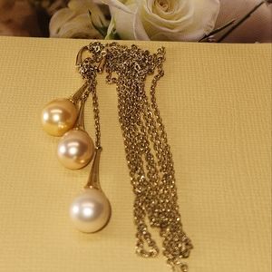 #1767, MISAKI MONACO , PRECIOUS CULTURED  PEARLS NECKLACE 15.5"